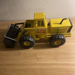 Vintage 1980's Tonka Pressed Steel Turbo Diesel Front End Loader -VERY NICE