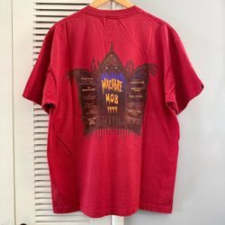 Vintage 90’s Knott’s Scary Farm ‘MACABRE MOB 1999’ Promo T-shirt Sz XL