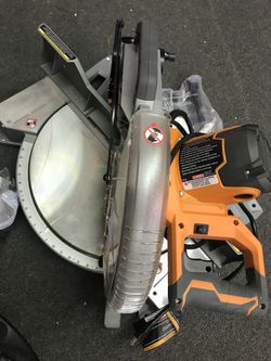 Ridgid 12” compound Miter Saw