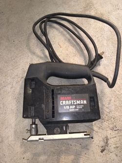 VINTAGE & Tested Sears Craftsman #315.171600 1/5 HP Variable Speed Sabre Saw
