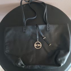 Black BCBG Paris Reversible tote bag