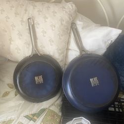 Blue Diamond Fry Pans