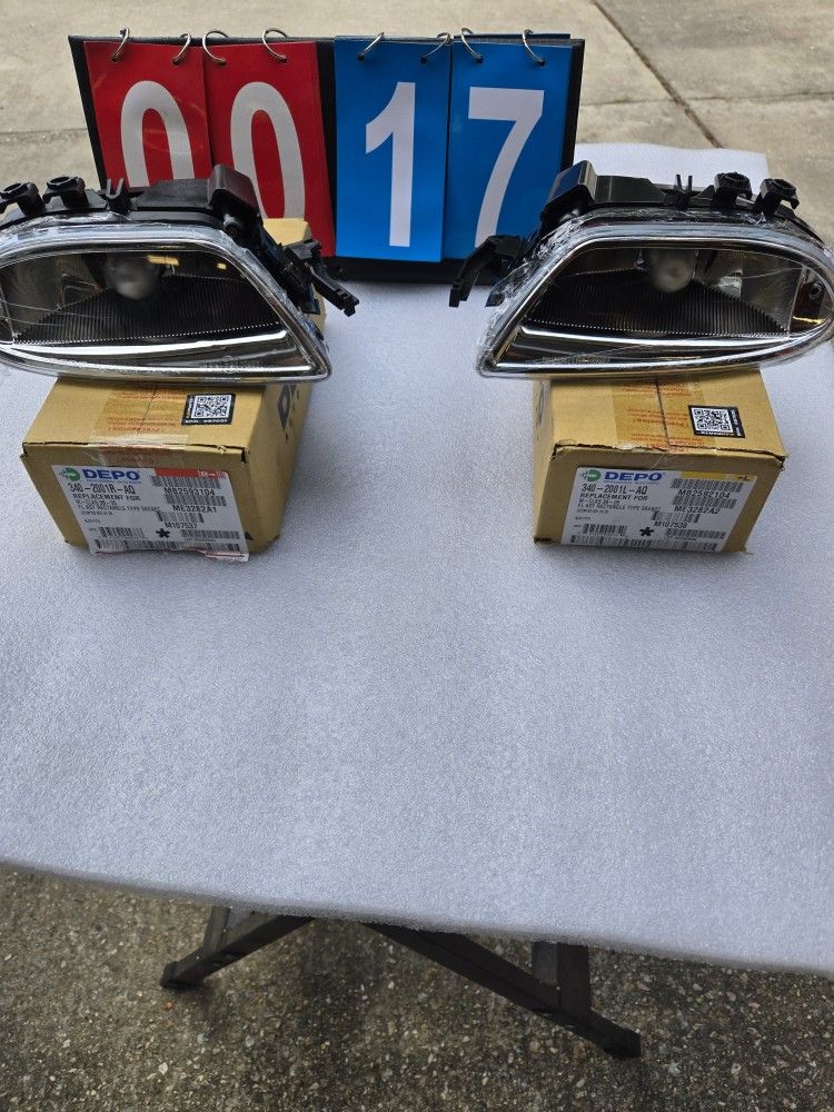 Mercedes ML Class (W163 Models) Fog Lights And Trim