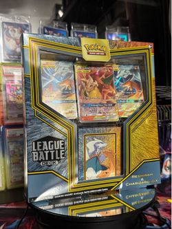 Reshiram & Charizard Gx League battle deck