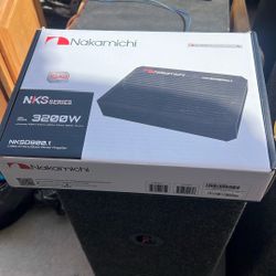 NAKANICHI CAR AMP 800.1 Bass Amp