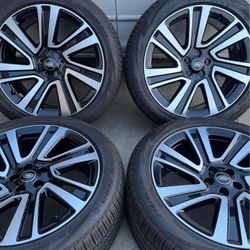 22” Factory 2023 Land Rover Ranger Rover Sport Black Wheels Rims Tires OEM