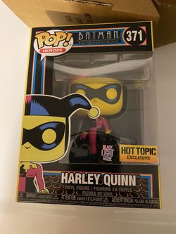 Harley Quinn Funko Pop Black Light