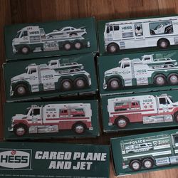 Hess Toy Trucks  25 each firm