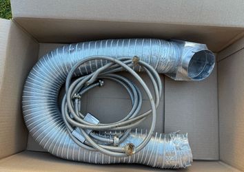 Washer Hot &  Cold Hoses, Dryer Vent Pipe