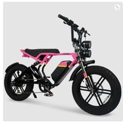 Phantmgogo cafe max 20 inch fat tire electric bicycle