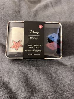 Disney Mickey Mouse Socks - In Tin