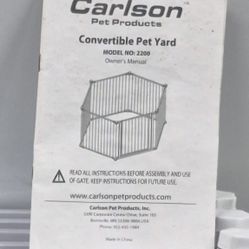 Carlson Convertible Pet Yard