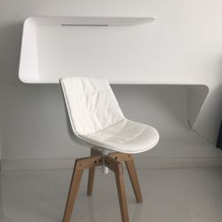 Modern Desk With Chair Mamba Wall-mounted desk or shelf Designed by Victor Vasilev  Made by MDF Italia