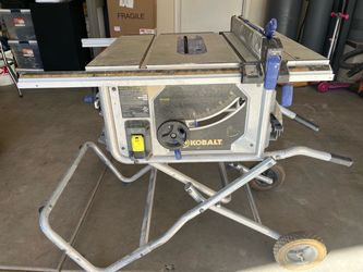 Kobalt 10” table saw