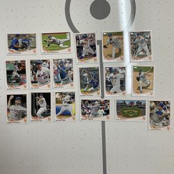 New York Mets Topps Baseball Trading Cards