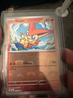 Pokemon Black Bolt Victini Master Ball