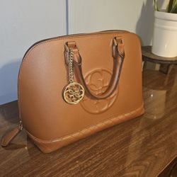 Guess Caramel Satchel 