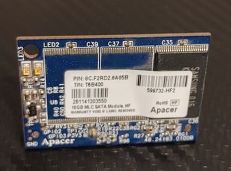Apacer 💾 SSD  Drive, 16gb. ML c sata