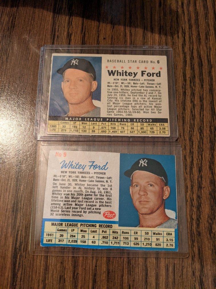 Whitey Ford Set 60s 