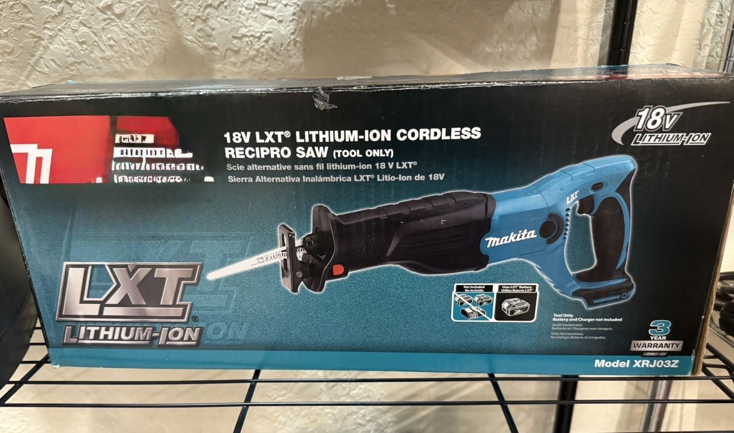 Cordless Recipro Saw