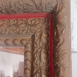 Stunning Gold Ornate Learning Wardrobe Mirror