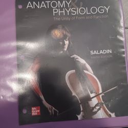 ANATOMY PHYSIOLOGY BOOK SALADIN 9