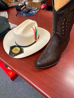 Set de Botas vaqueras y sombrero Sinaloa de 2000X