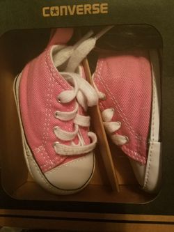 Pink Converse size 1
