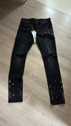 Purple jeans