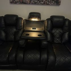 Black Couches 
