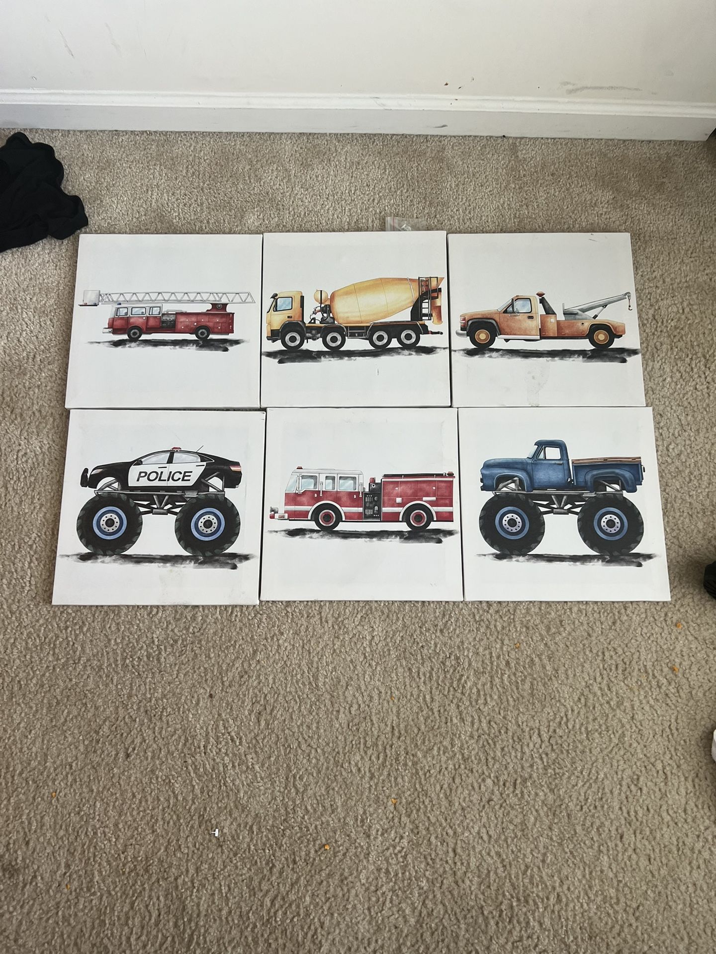 Kids Car Canvas