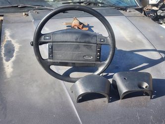 Mustang 90-93 steering column with key