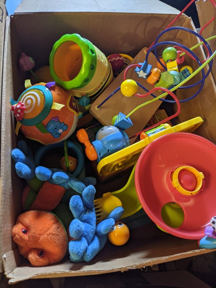 Box Of Baby Toys