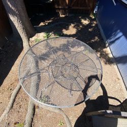Funky But Still Useable Patio Table And Chairs -$25 OBO