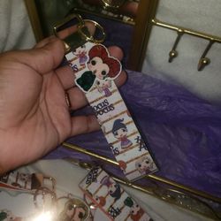 Faux Leather Wristlets