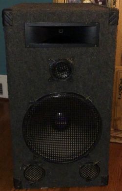 Speakers and DJ System