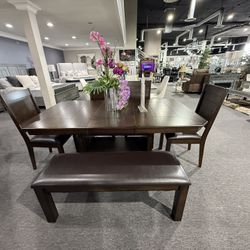 6 Pc Dining Table 