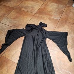 Wizard black robe sz small