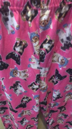 Youth girls large pj bottoms