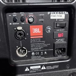 Used JBL PRX615M Powered Speaker((( X 2)))