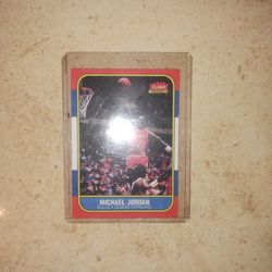 1986 Fleer Michael Jordan Rookie Card