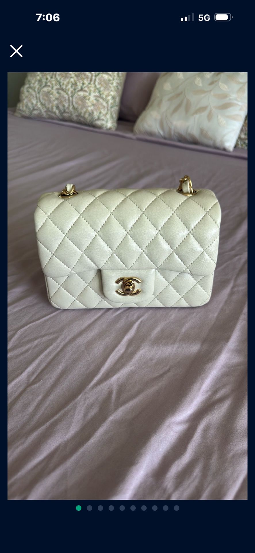 Fashion CF Lmab Skin Beige Crossbody Bag Shoulder Bag