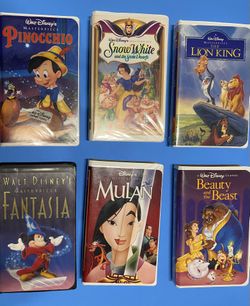 Disney Movies VHS 