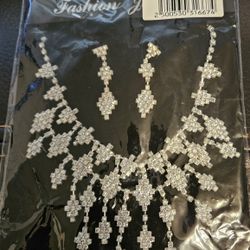 Rhinestone Necklace 