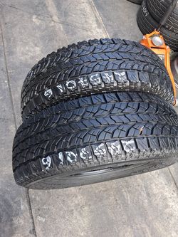 Pair 245/70/16 Yokohama