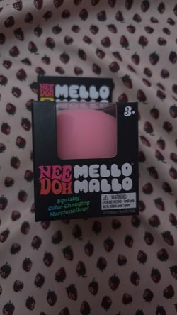 Needoh Mello Mallo Squishy Fidget Toy Authentic with Receipt