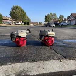 2 Honda 240GX Pumps Both Run Strong 