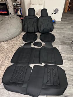 New Full Set Car Seat Covers For Trucks/suvs/sedans(universal)