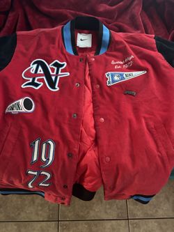 Nike Corduroy Letterman’s Jacket