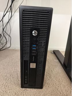 HP ProDesk Desktop - i5 4th Gen / 8GB RAM / 120GB SSD + 500GB HDD / Win 10 Pro